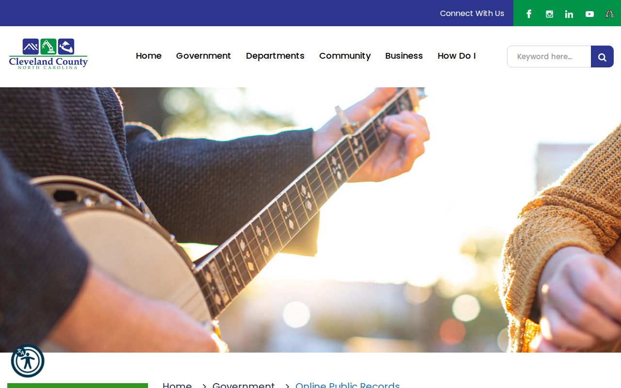 Shelby people search on the Cleveland County public records hub