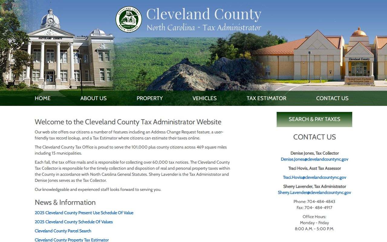Shelby people search using Cleveland County property records